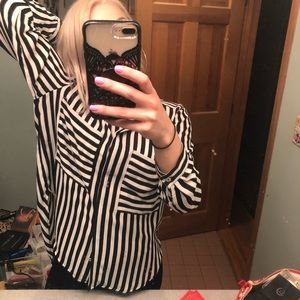 Beetle juice blouse